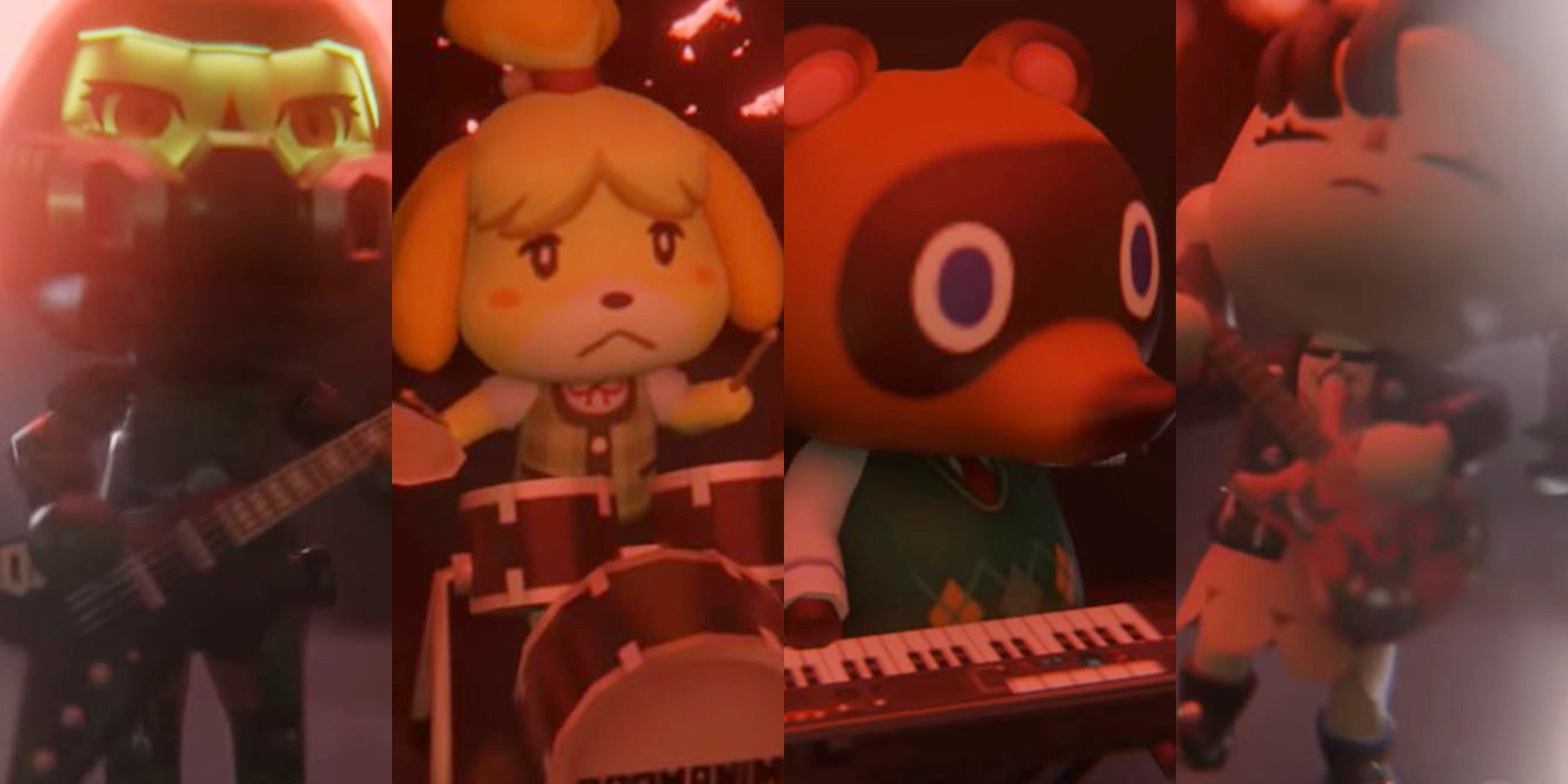 This is what happens when Doom and Animal Crossing come together to form a heavy metal band – watch