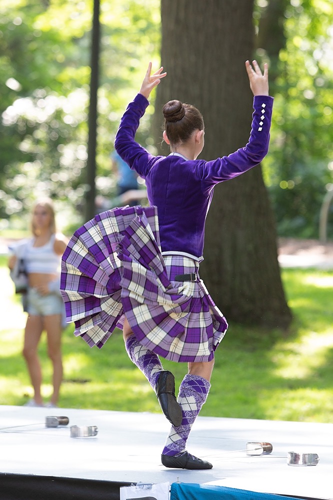 Highland dancer