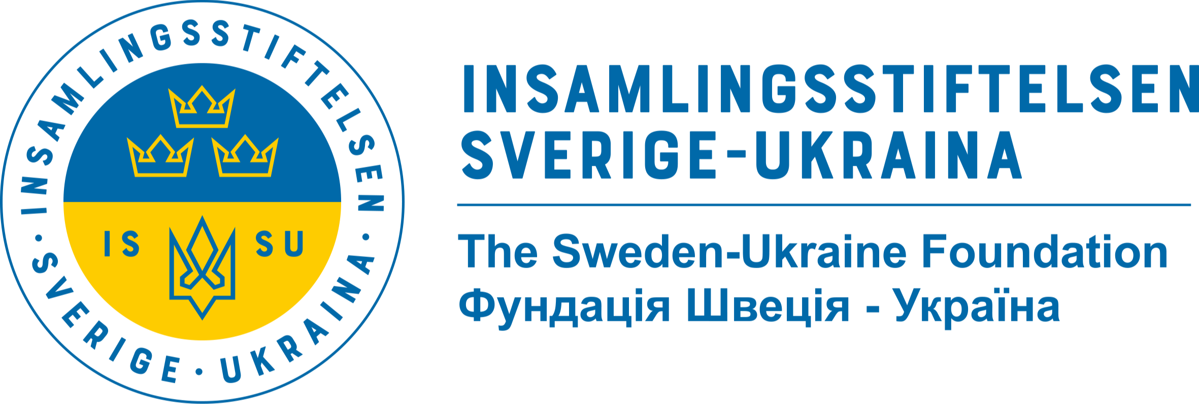 Insamlingsstiftelsen Sverige-Ukraina/The Sweden-Ukraine Foundation logo