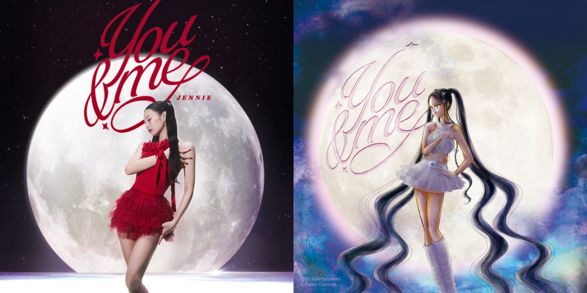 BLACKPINK's JENNIE and Sailor Moon creator Naoko Takeuchi team up for 'You & Me' single cover and merch
 