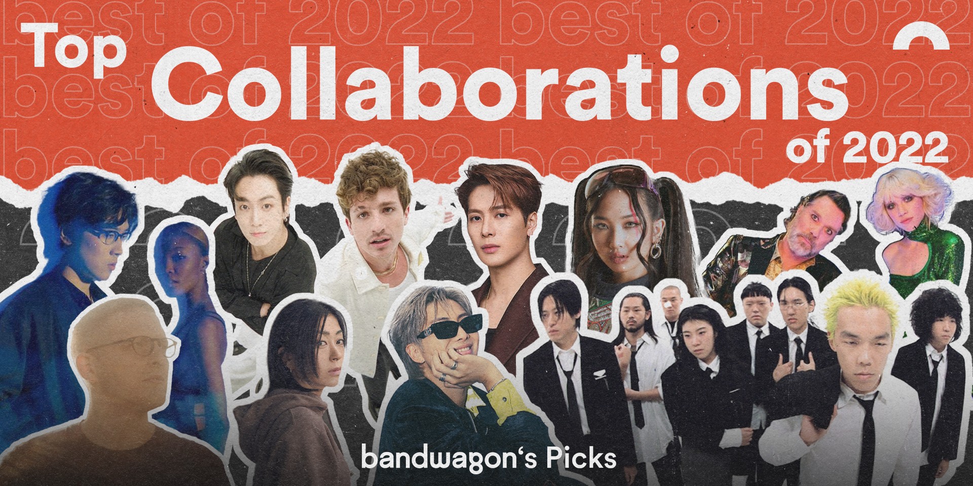 Top Collaborations of 2022: Bandwagon's Picks – Jungkook, Charlie Puth, Carly Rae Jepsen, Rufus Wainwright, Jackson Wang, MILLI, Balming Tiger, RM, and more