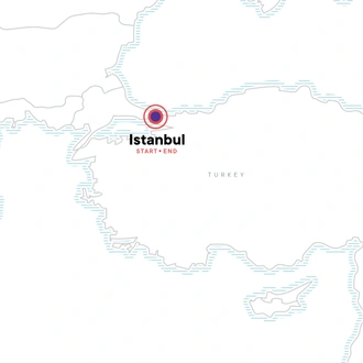 tourhub | G Adventures | Classic Istanbul Mini Adventure | Tour Map