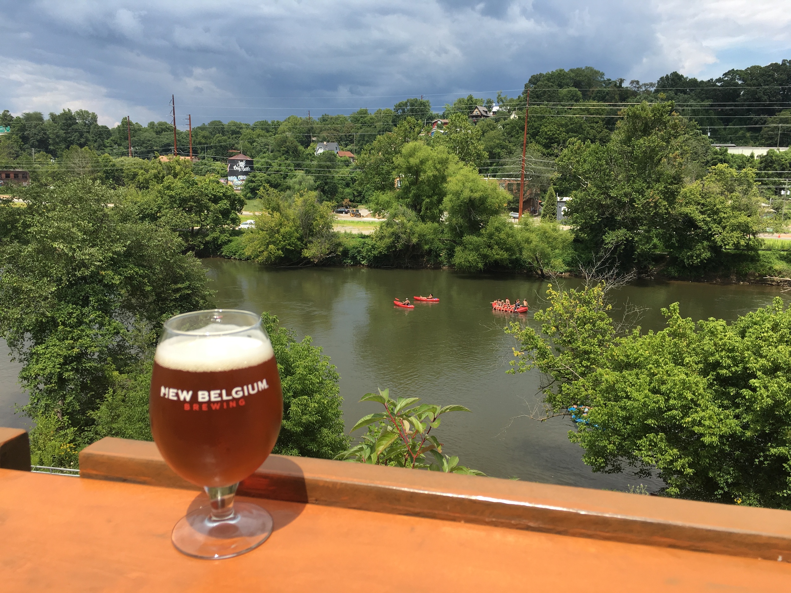 Floating Bar Crawl on the French Broad River image 10