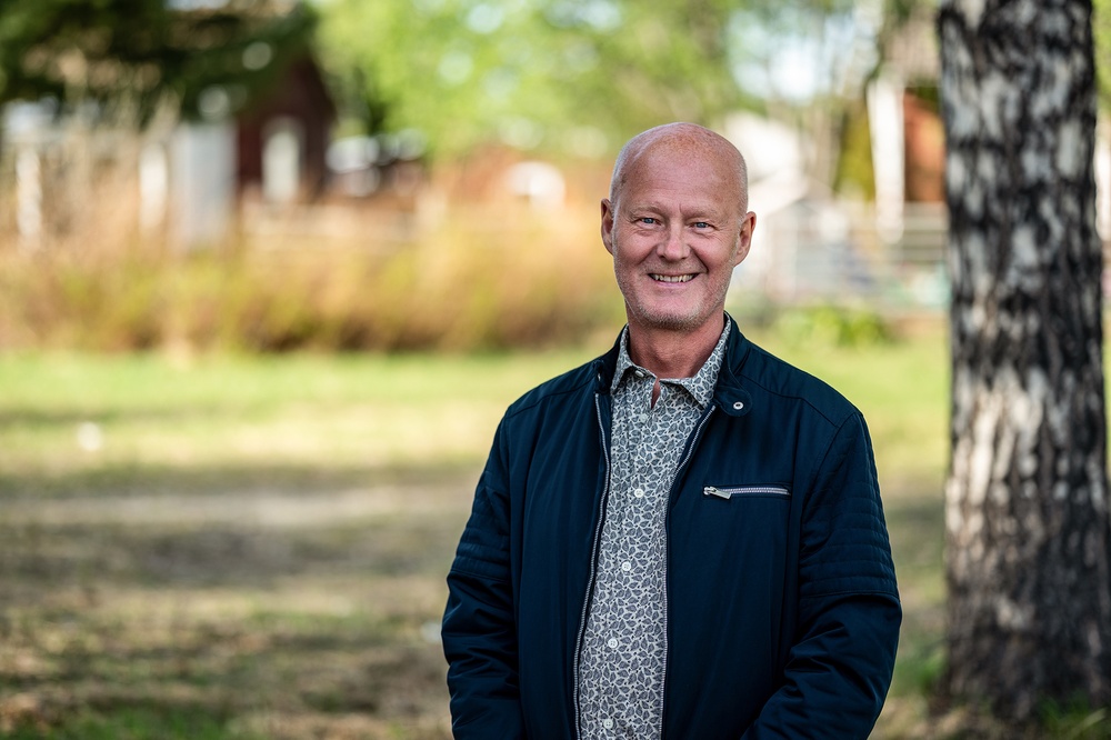Ulf Hägglund, ny projektledare på Swedish Lapland Visitors Board. Foto: Håkan Stenlund