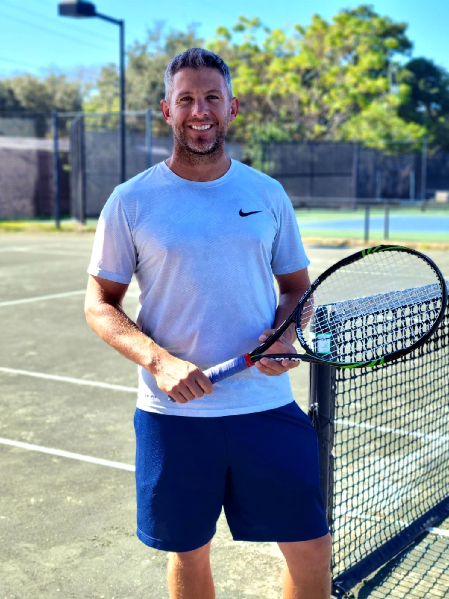 Shane C. teaches tennis lessons in Bradenton, FL