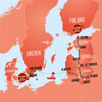 tourhub | Expat Explore Travel | Nordic & Baltic Escape 