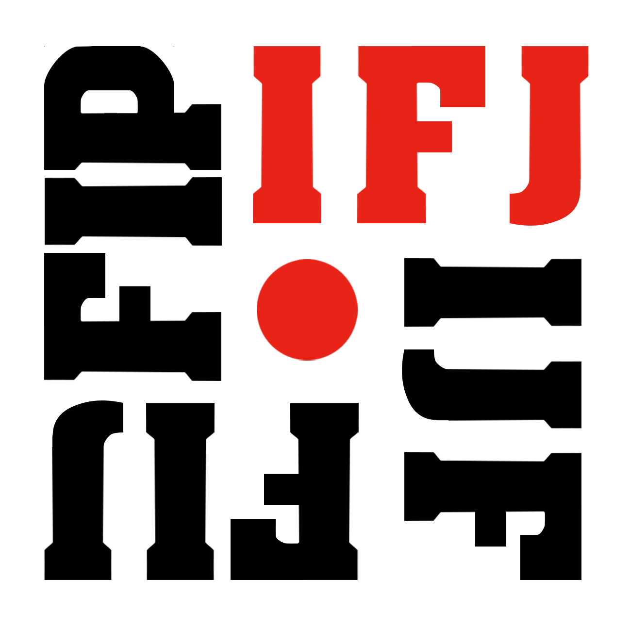 International Federation of Journalists (IFJ) logo