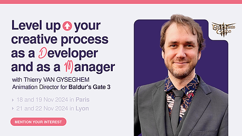 Représentation de la formation : LEVEL-UP YOUR CREATIVE PROCESS AS A DEVELOPER AND AS A MANAGER !