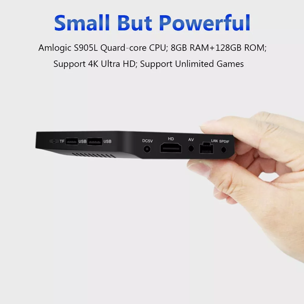 Q96 Mini TV Box WIFI 2.4G Set-top Box HDMI-compatible2.0 Android10 Media  Player