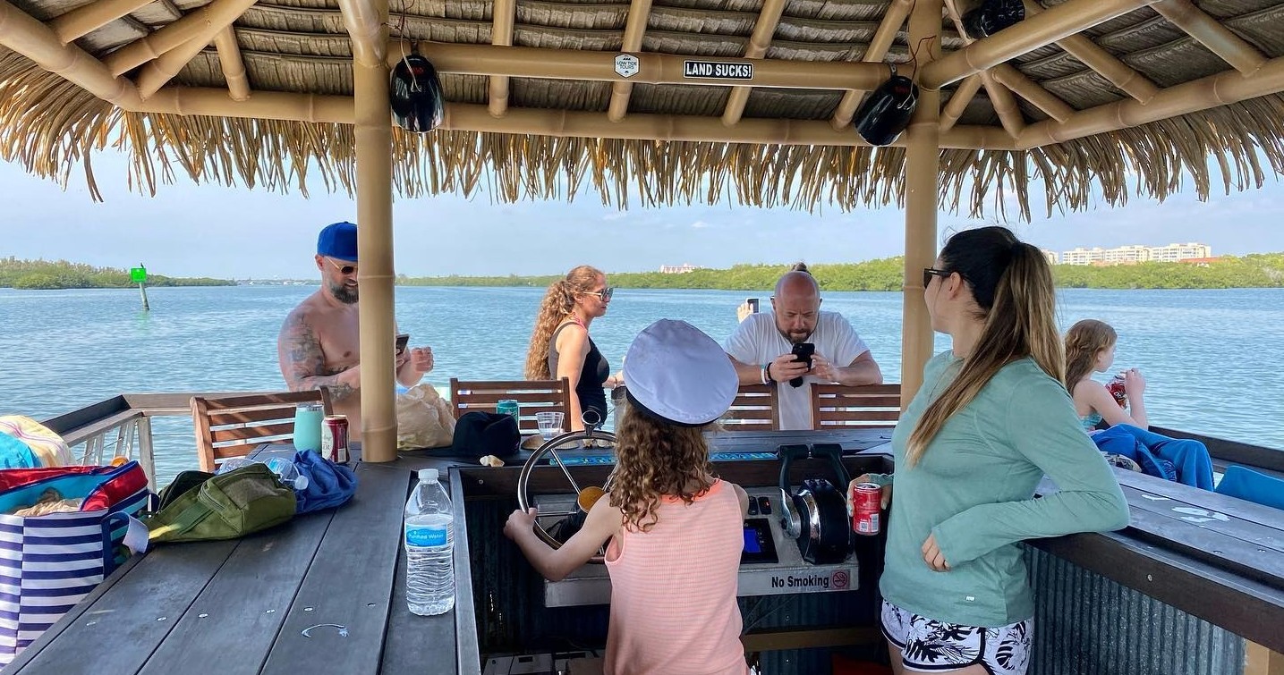 Siesta Key Private Tiki Bar Charters (Up to 12 Passengers) image 3