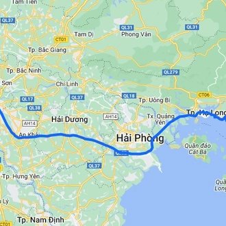 tourhub | CONNEK TRIP | HANOI – HA LONG (OVERNIGHT CRUISE) | Tour Map