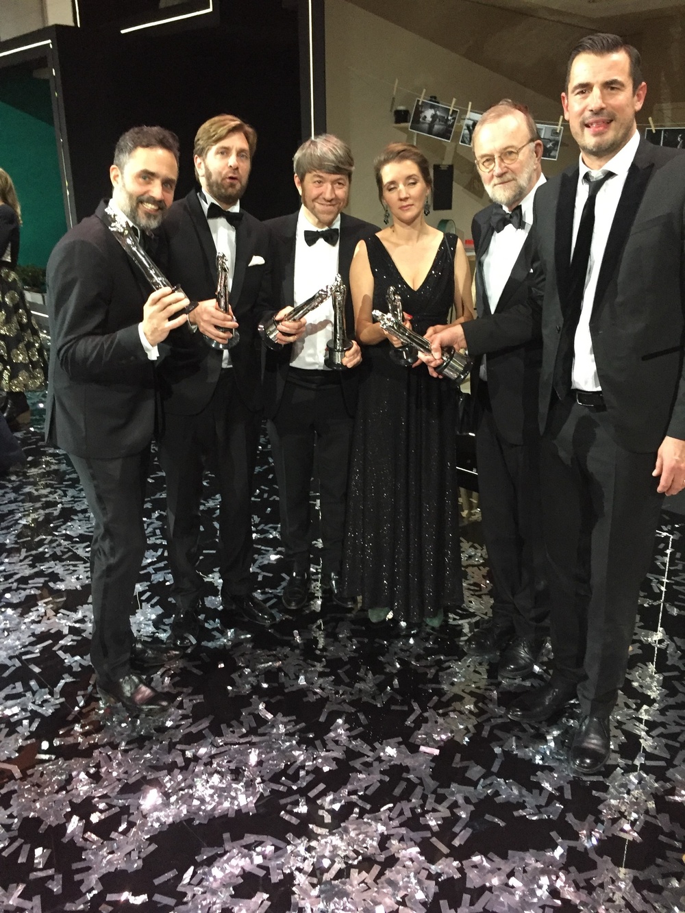 Five years ago, The Square won a full six statuettes at the European Film Award gala. Photo: Jan Göransson