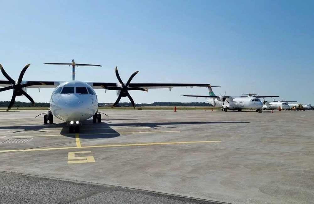 BRA ATR 72-600 på Visby Airport