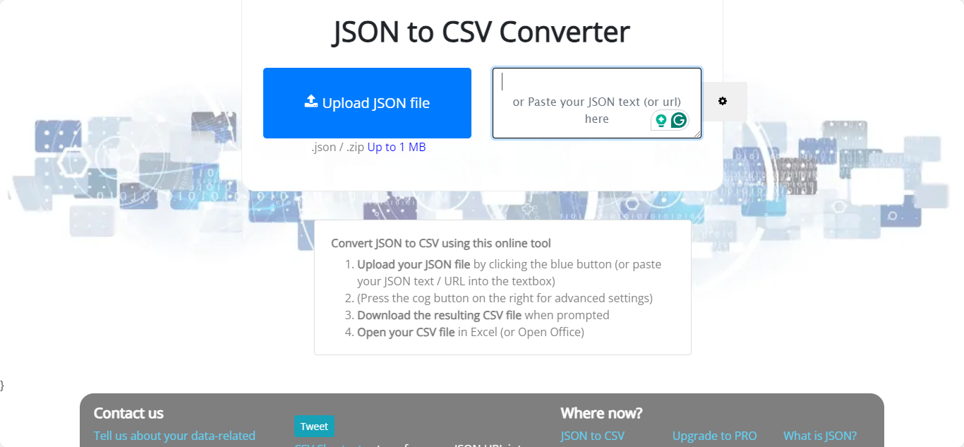 json-csv.com