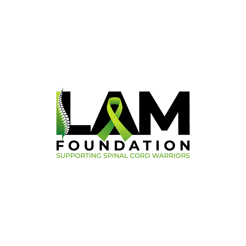 LAM Foundation "Supporting Spinal Cord Warriors" logo