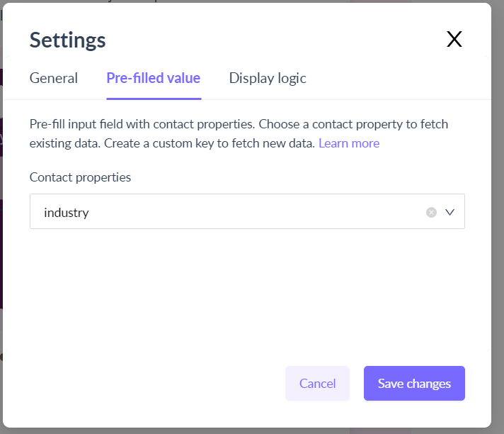 How to add a hidden field or variable in the template?