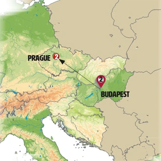 tourhub | Europamundo | Eastern Capitals | Tour Map