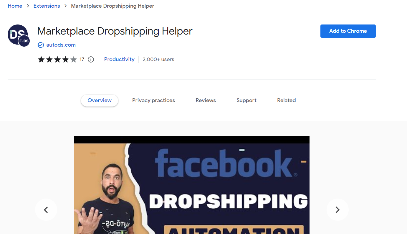 marketplace dropshipping helper