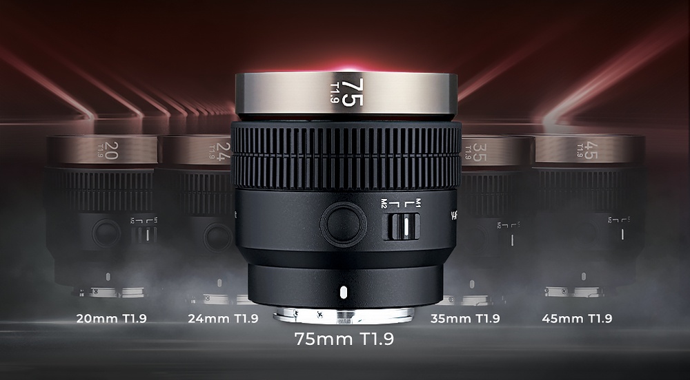 Samyang V-AF series cine autofocus lenses