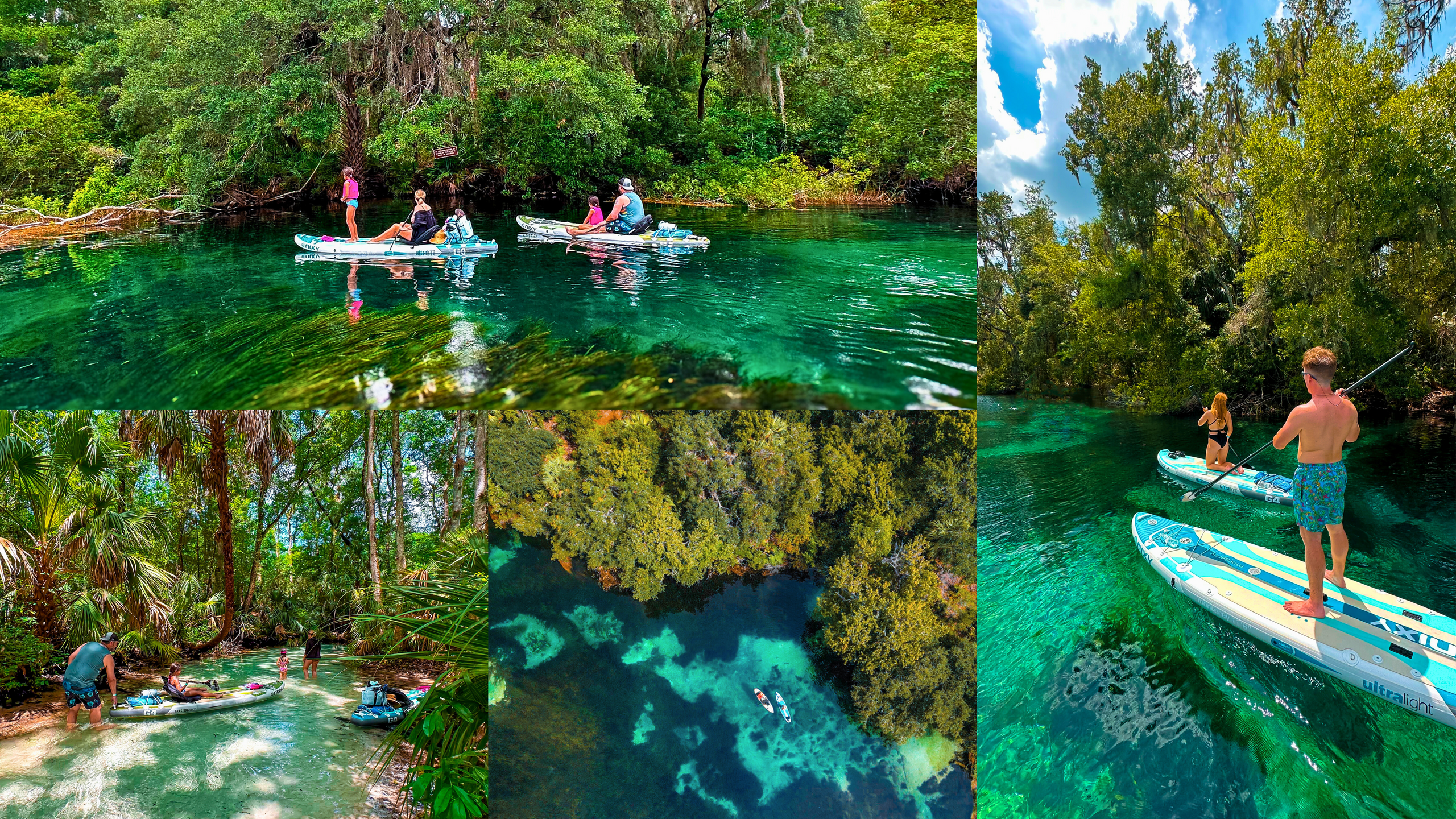 Rainbow River Indian Creek Paddle Board Adventure