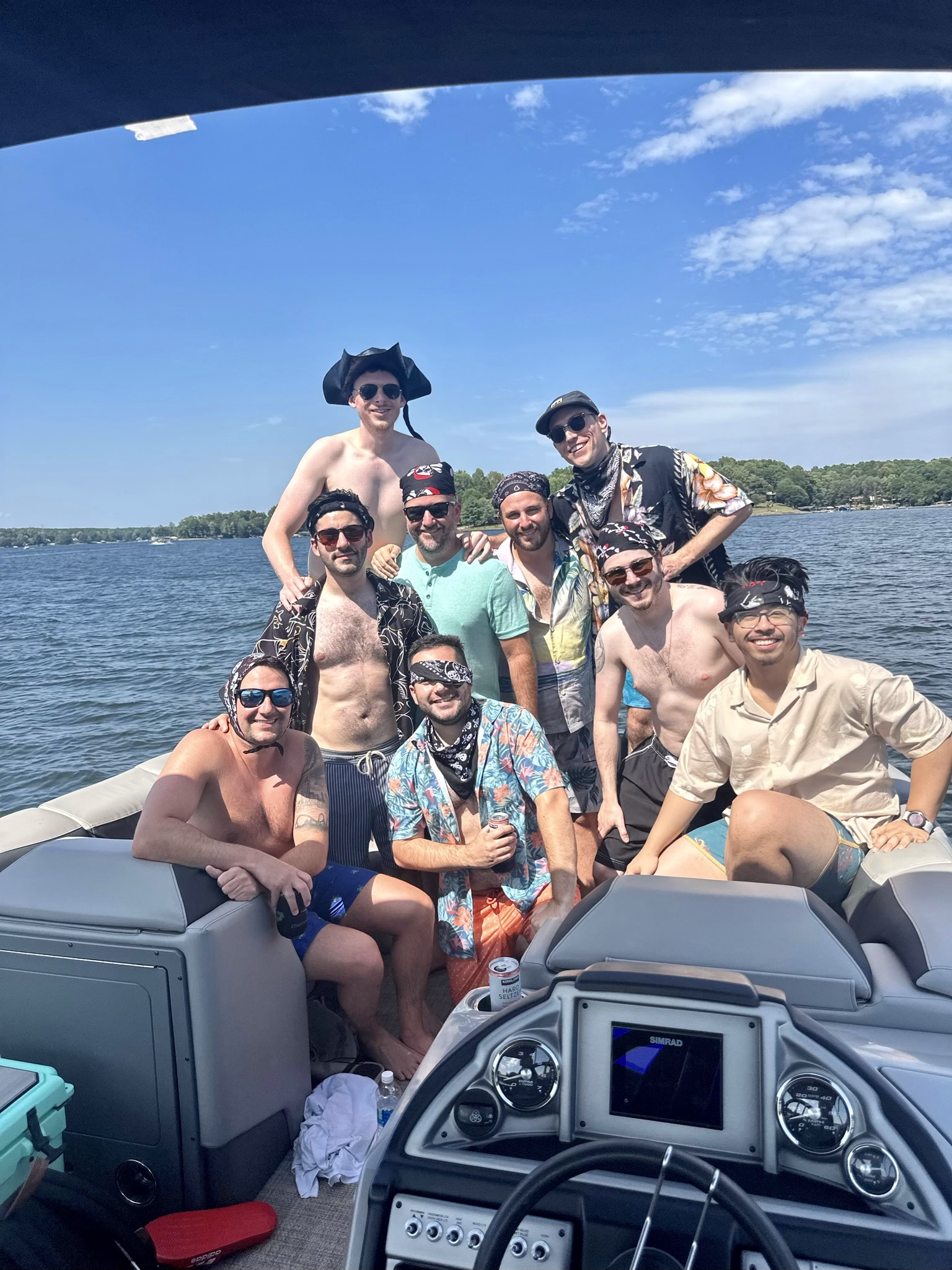 Bros On Board: Ultimate All-In Lake Norman Bachelor Boating Experience image 5