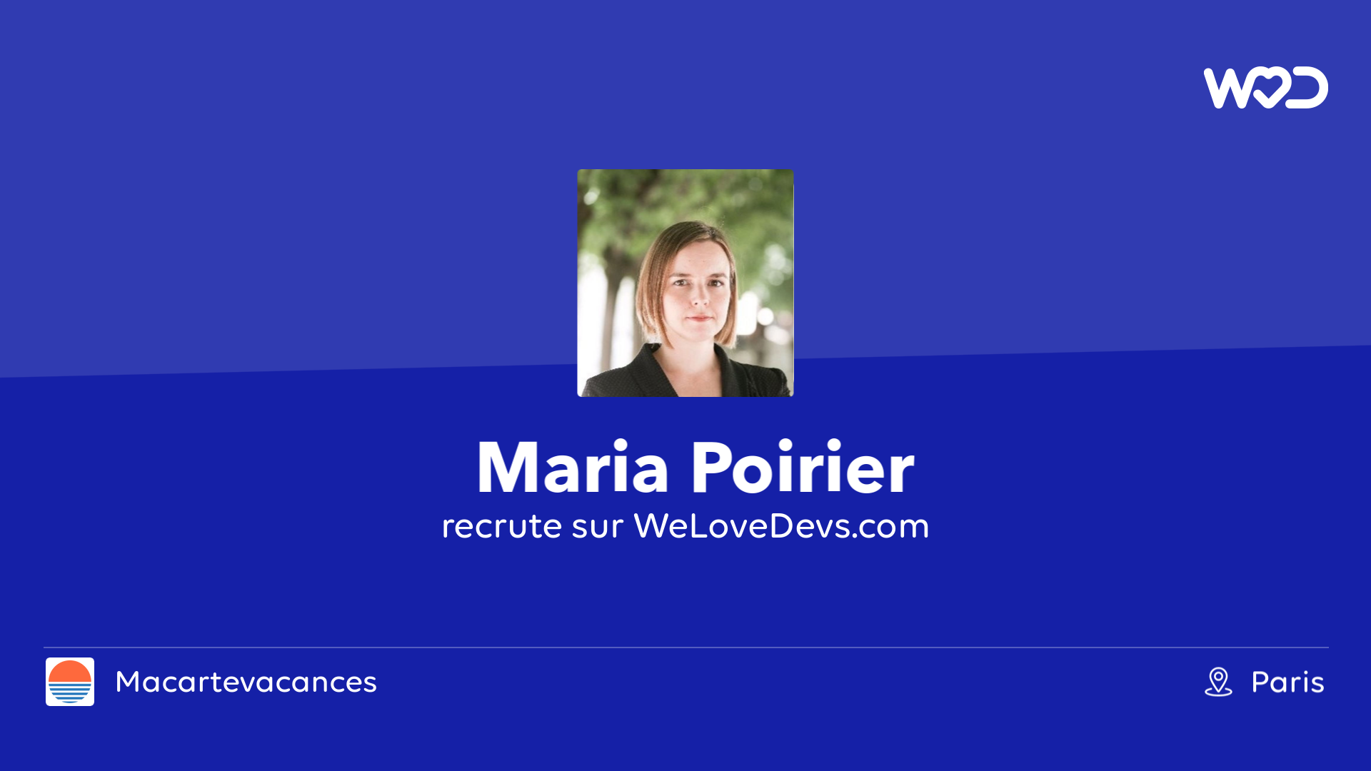 💙 Maria Poirier, Consultante En Recrutement IT at TUCOENERGIE is hiring ...