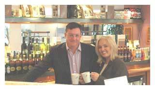 Gold & Brown founders Simon Elliott and Andrea Walwyn