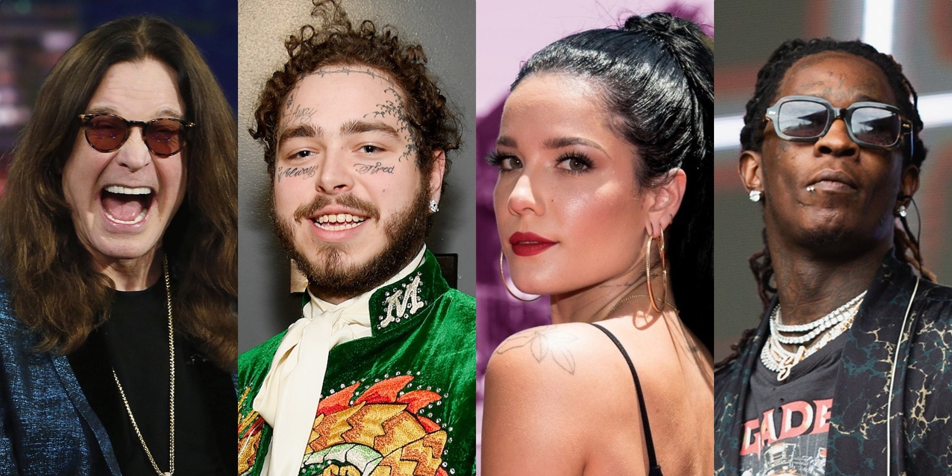 Post Malone shares list of collaborators on upcoming album, appearances by Ozzy Osbourne, Halsey, Young Thug and more confirmed