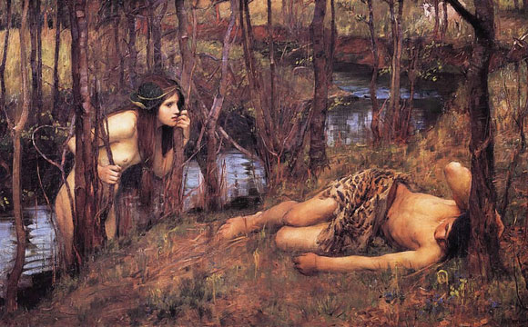 Les nymphes Naïades dans la mythologie grecque.