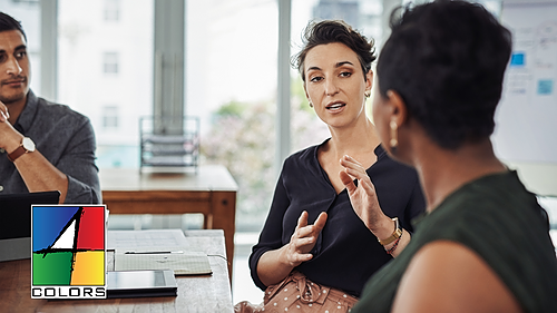 Représentation de la formation : MANAGER AVEC LA MÉTHODE DISC 4COLORS®