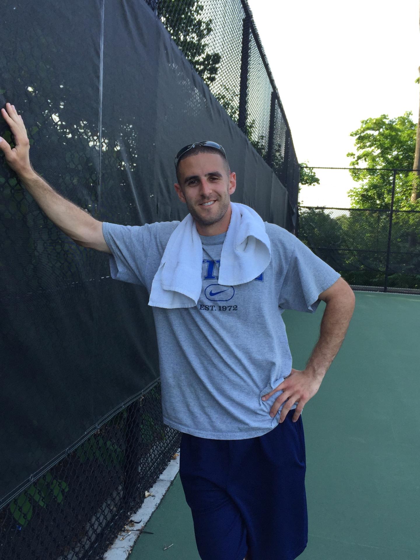 Matthew S. teaches tennis lessons in Glen Cove, NY