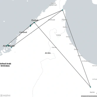 tourhub | Today Voyages | Discover Dubai 5N (EN) | Tour Map