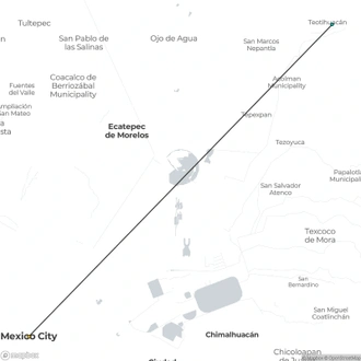 tourhub | Destination Services Mexico | A Taste of Mexico City, City Break | Tour Map