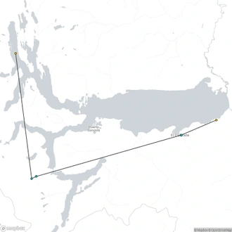 tourhub | Signature DMC | 3-Days and 2 Nights Experience El Calafate with Airfare from Buenos Aires | Tour Map