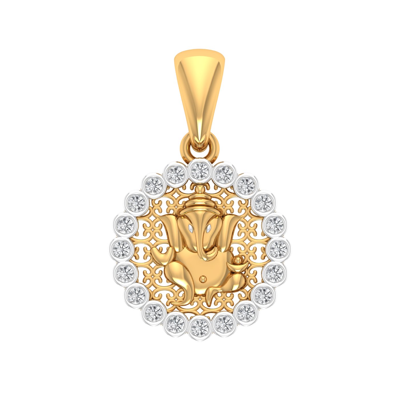 10 Exclusive Lord Ganesha Gold Pendant Designs | pendant for him
