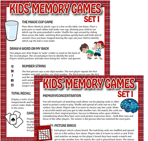 10 Games and Activities to Improve Students' Working Memory - Teaching ...