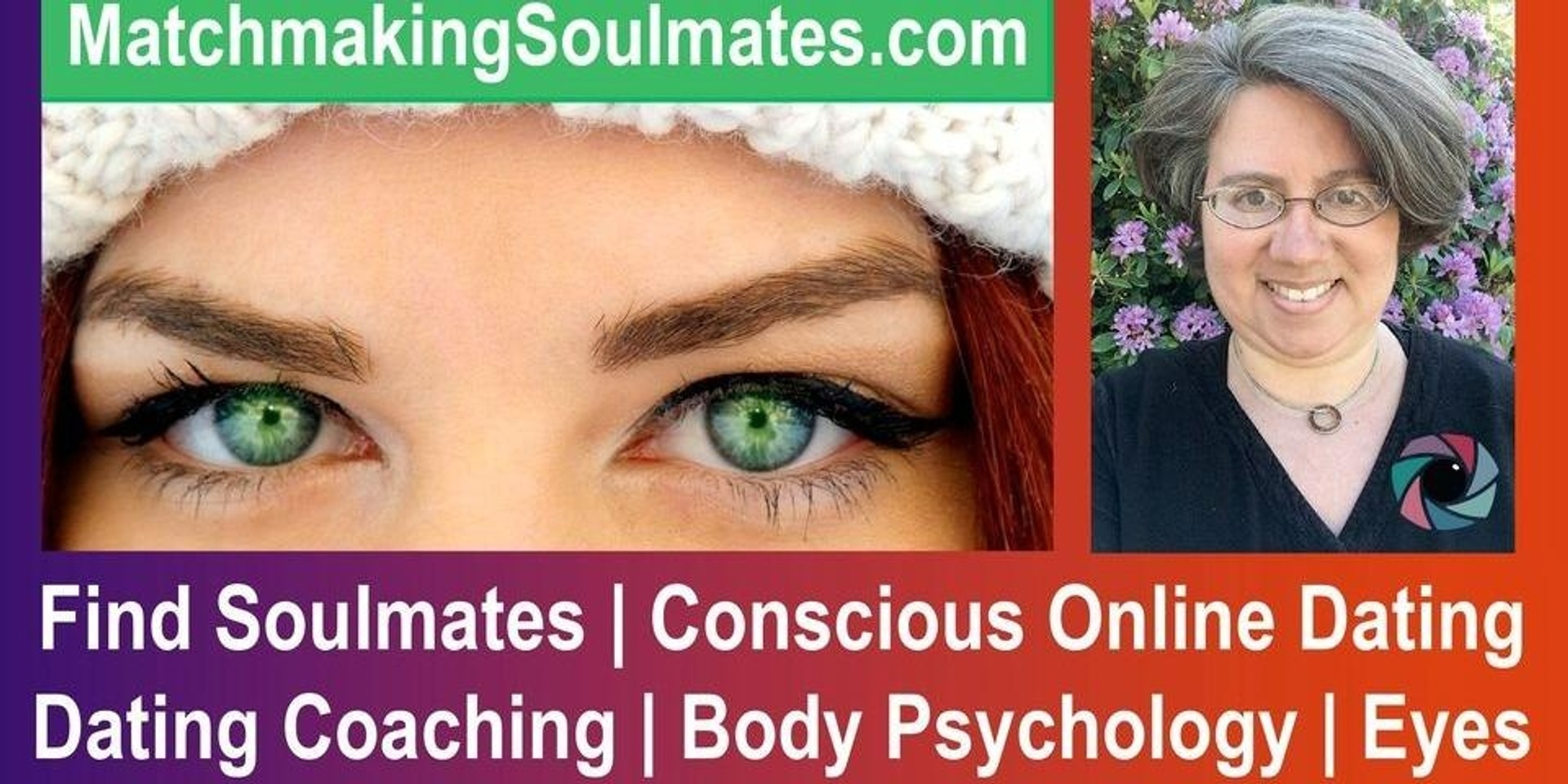 Spirituality + Online Dating (w/Intuitive Eye Readings) Partner Event by MeWe Fairs + Awkwardly Zen