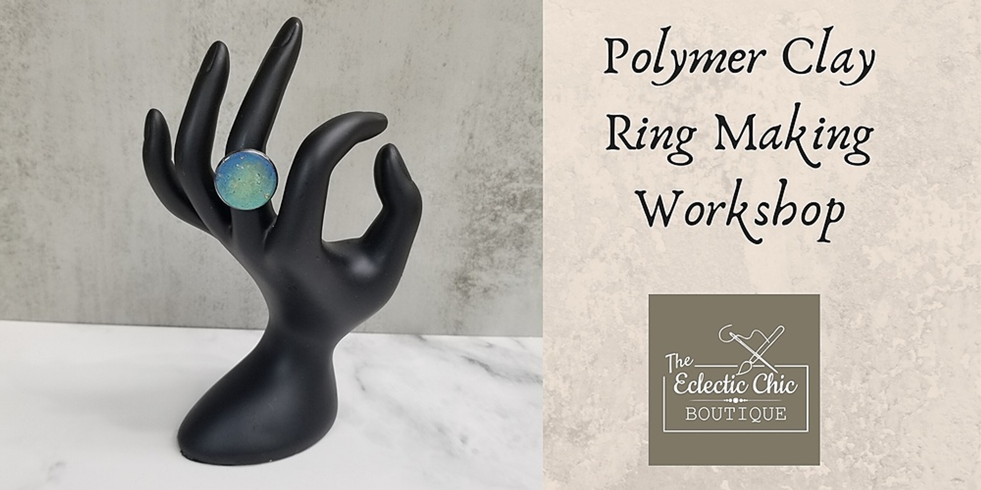 Polymer Clay Ring Making Workshop