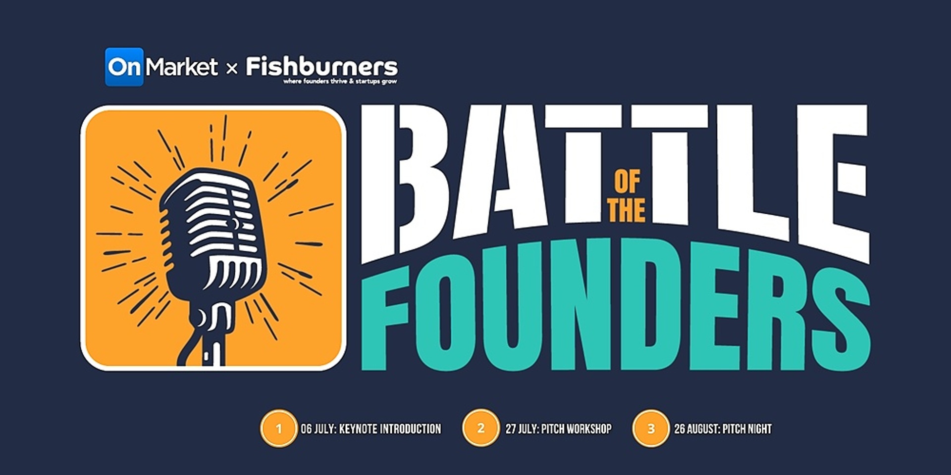 Battle of the Founders Pitch Night with OnMarket