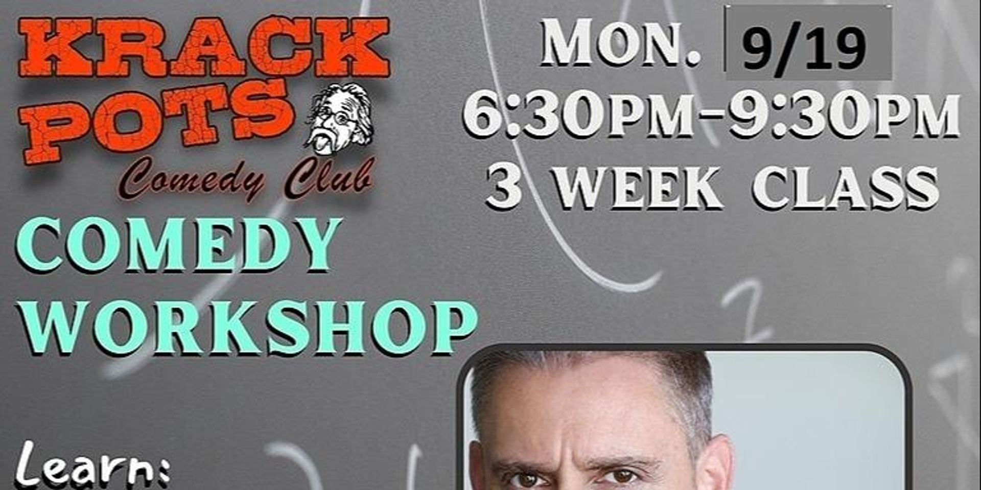 Comedy Workshop with Lou Santini