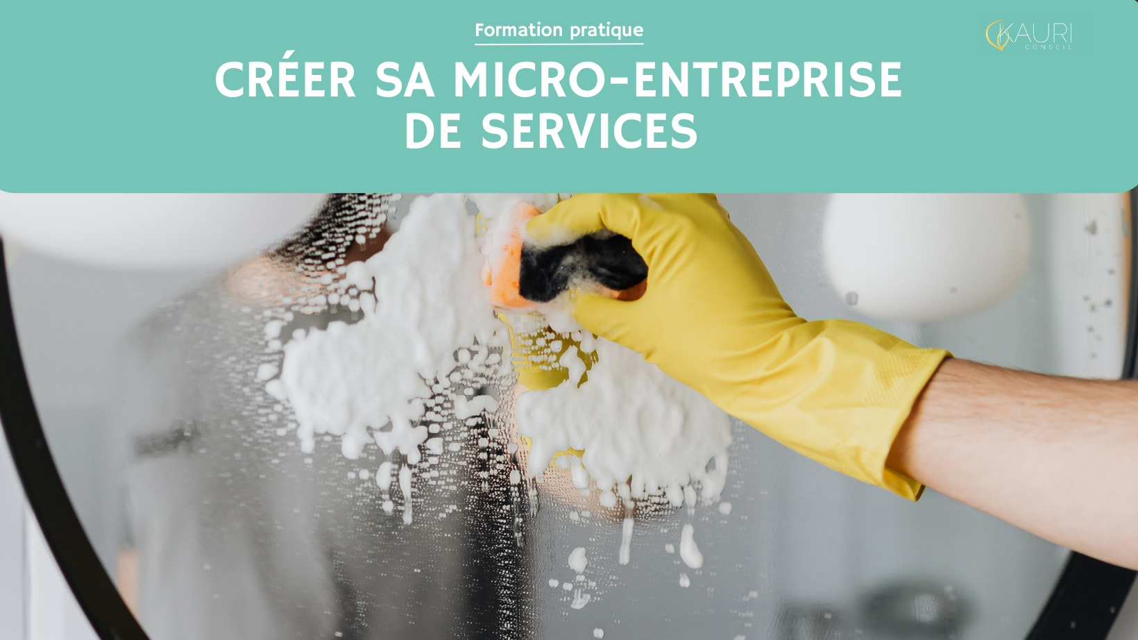 Représentation de la formation : Créer sa micro-entreprise de services 