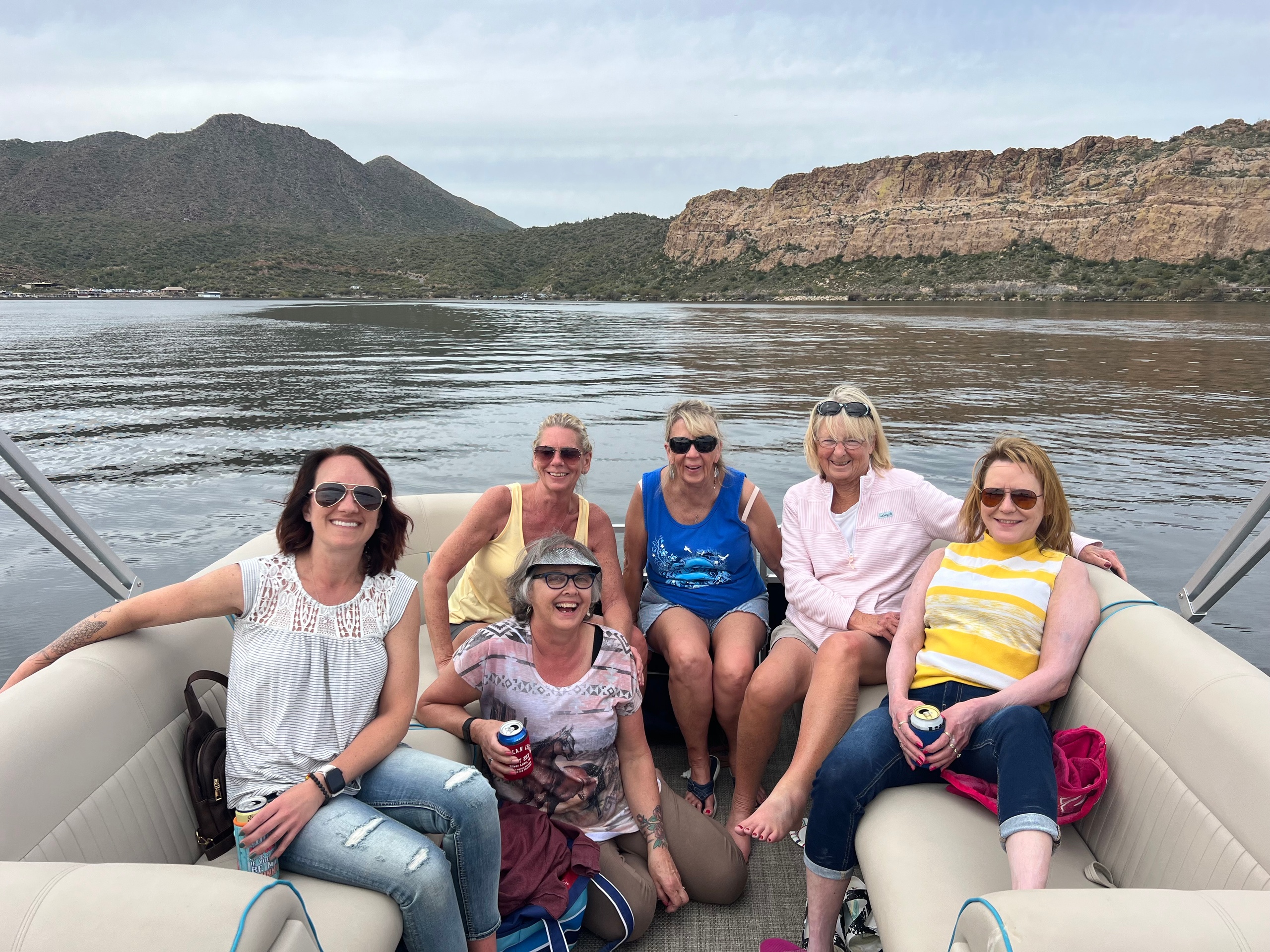 Private Pontoon Charter on Saguaro Lake with Captain & Water Equipment Included image 4
