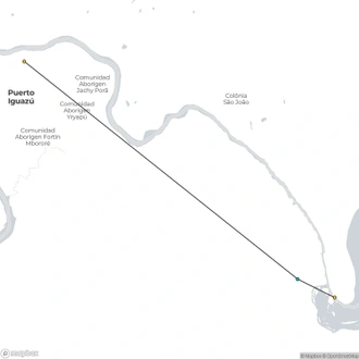 tourhub | Signature DMC | 3-Days Private Experience at Iguazu | Tour Map