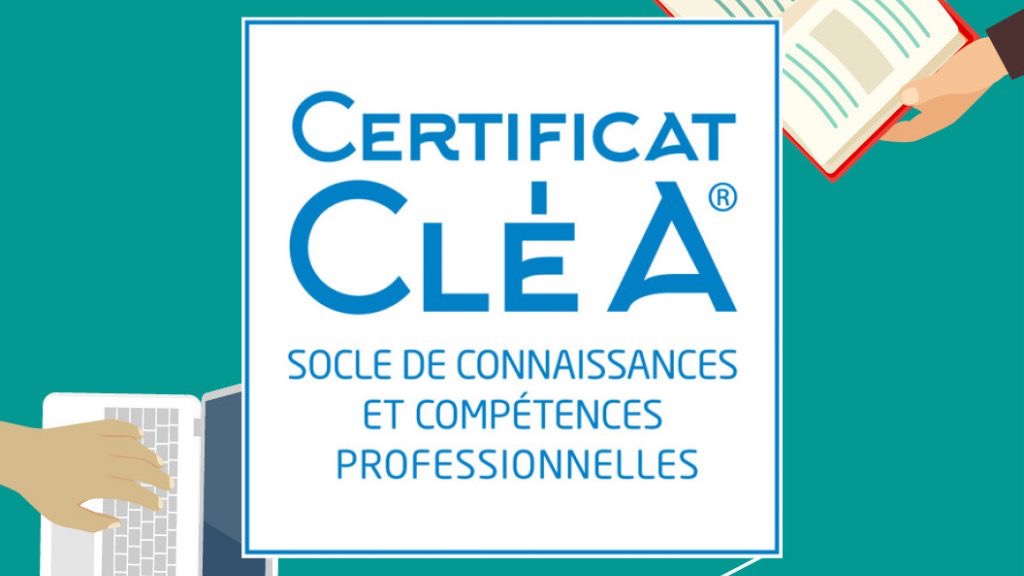 Représentation de la formation : CléA - Socle de connaissances et compétences professionnelles