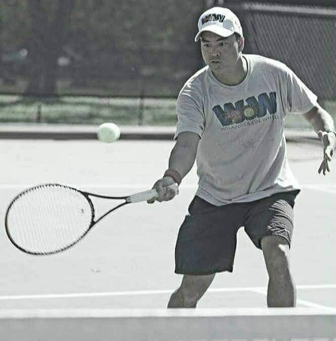 Tennis coach picture