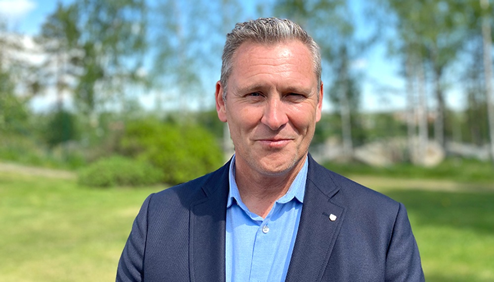 Mats Hybinette, marknadschef på Falu Energi & Vatten