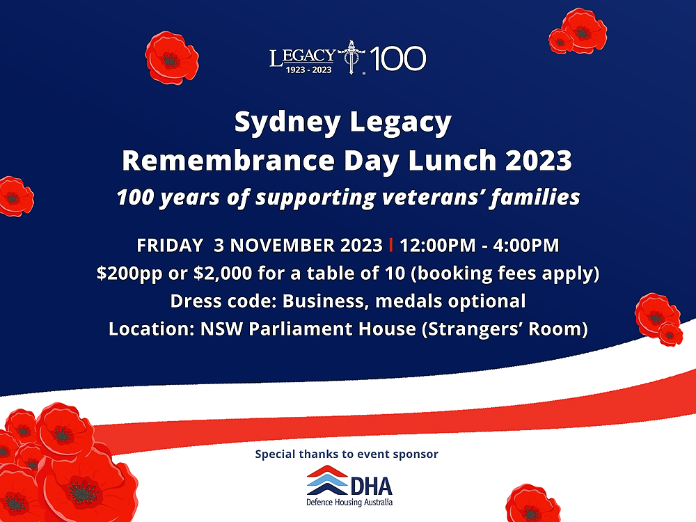 Remembrance Day invite