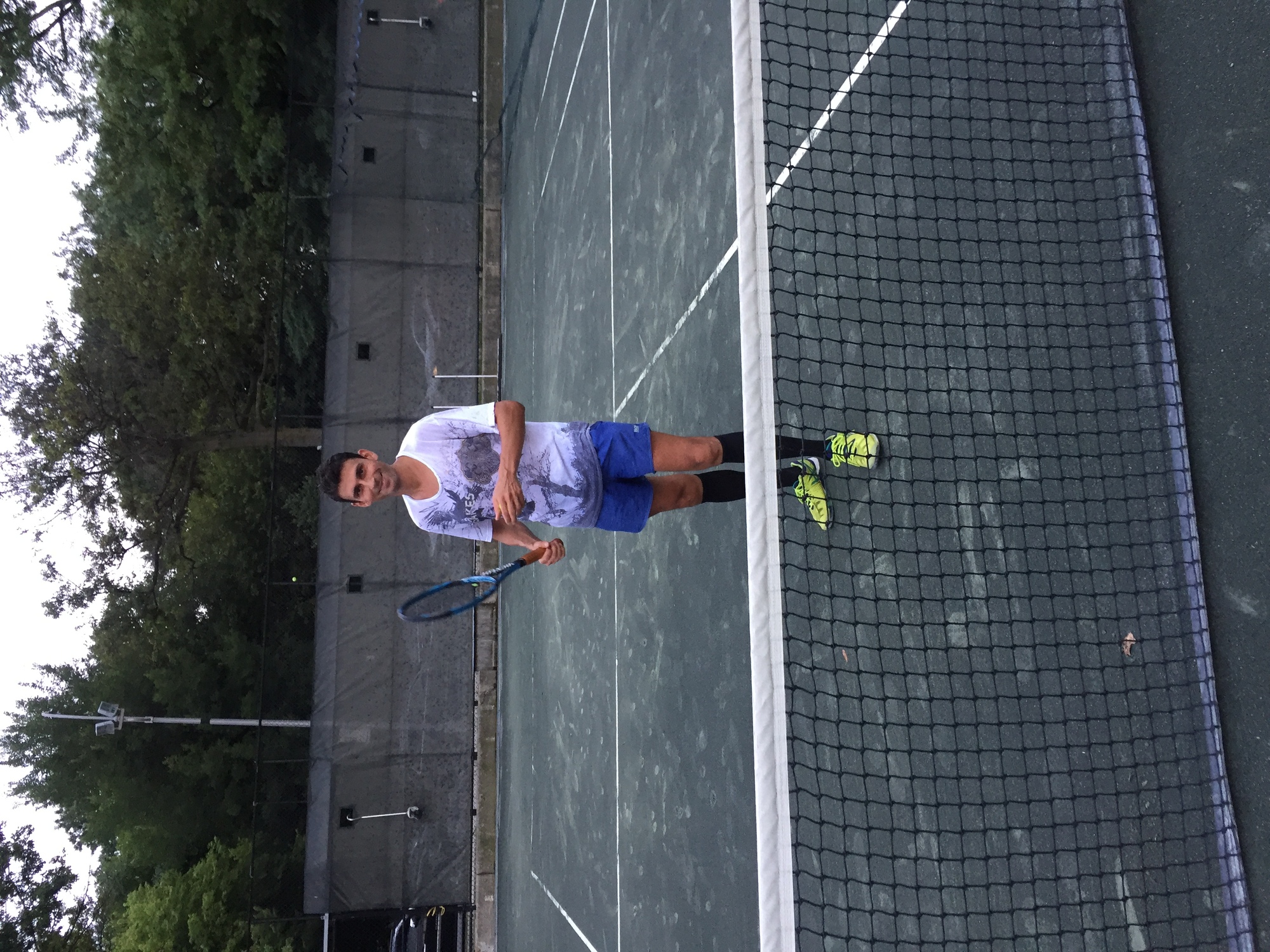 Igor T. teaches tennis lessons in Green Port , NY