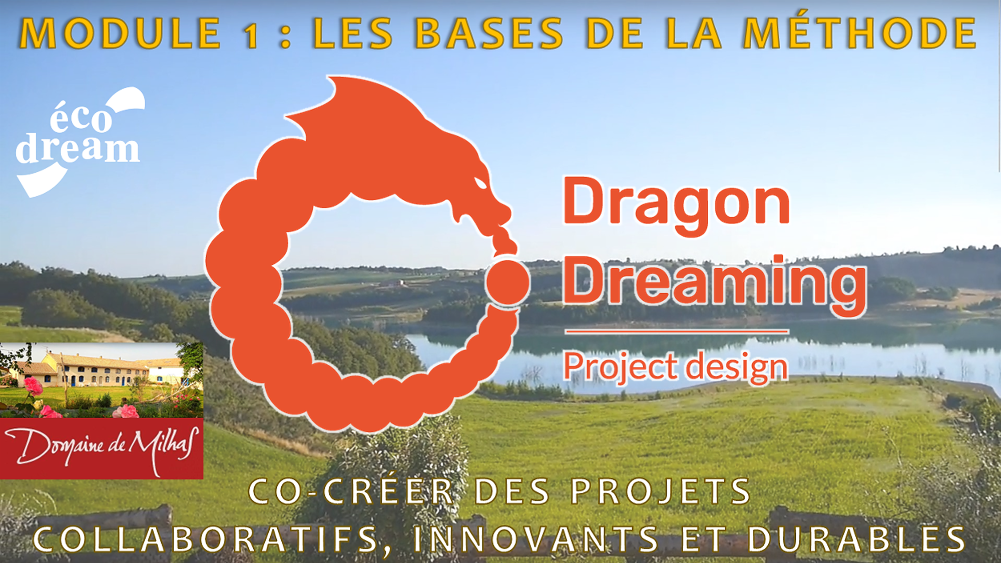 Représentation de la formation : MODULE 1 : Les bases de Dragon Dreaming