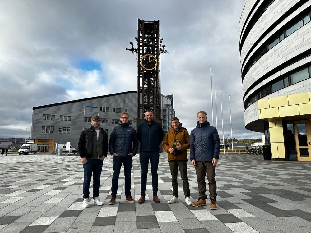 Från vänster: Fredrik Högberg, Peter Nordlund, Mikael Edström, Peter Alex och Robert Berling